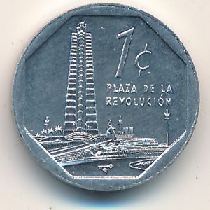 Cuba, 1 centavo, 2000–2019