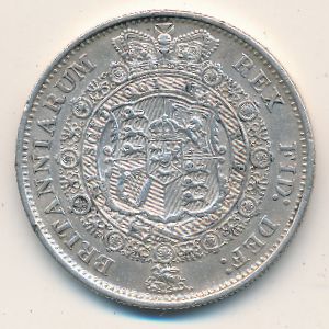 Great Britain, 1/2 crown, 1816–1817