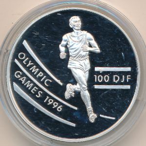 Djibouti, 100 francs, 1994