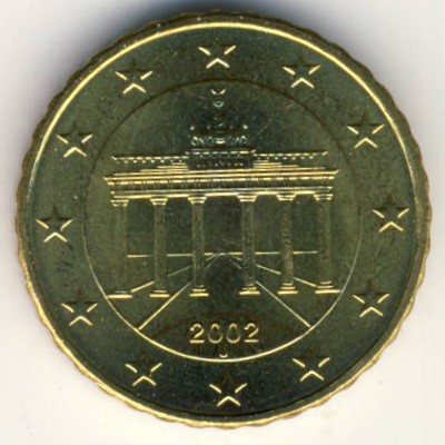 Германия, 10 евроцентов (2002–2006 г.)