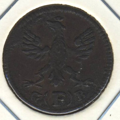 Frankfurt, 1 pfennig, 1786–1806