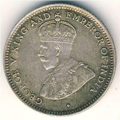 Британский Гондурас, 10 центов (1918–1936 г.)