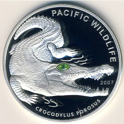 Palau, 5 dollars, 2007