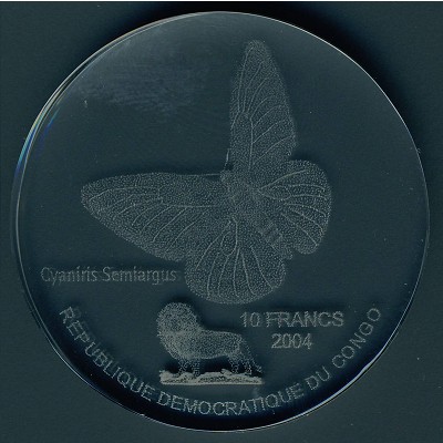 Конго, Демократическая республика, 10 франков (2004 г.)
