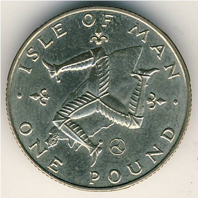 Остров Мэн, 1 фунт (1978–1982 г.)