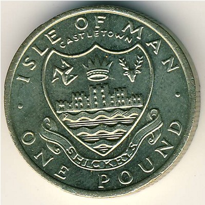 Остров Мэн, 1 фунт (1984 г.)