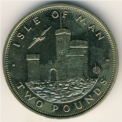 Остров Мэн, 2 фунта (1986–1987 г.)