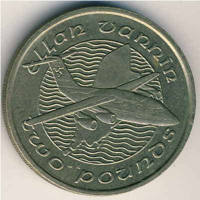 Остров Мэн, 2 фунта (1988–1993 г.)
