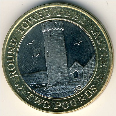 Остров Мэн, 2 фунта (2004–2016 г.)