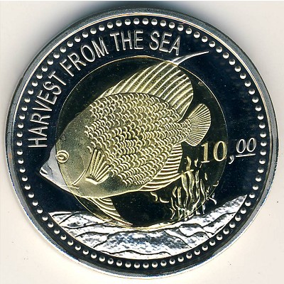 Редонда., 10 долларов (2009 г.)