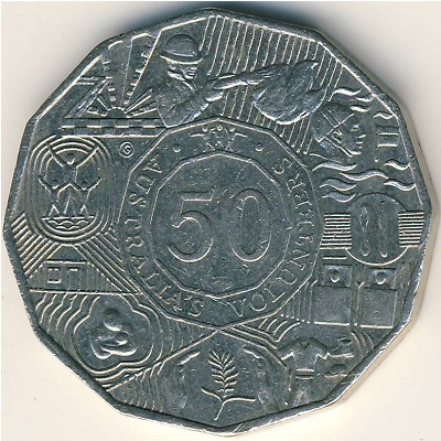 Australia, 50 cents, 2003
