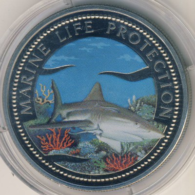 Palau, 1 dollar, 1999