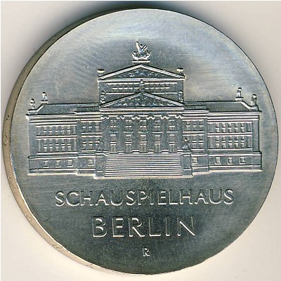 German Democratic Republic, 10 mark, 1987