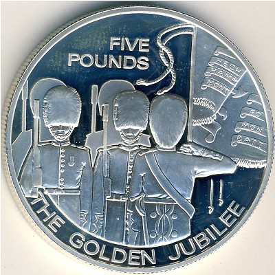 Guernsey, 5 pounds, 2003