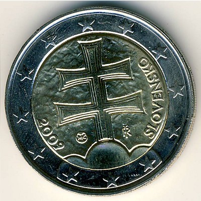 Slovakia, 2 euro, 2009