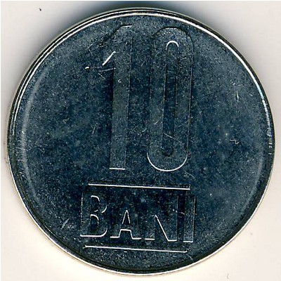 Romania, 10 bani, 2005–2017