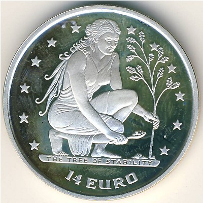 Bosnia-Herzegovina, 14 euro, 1999