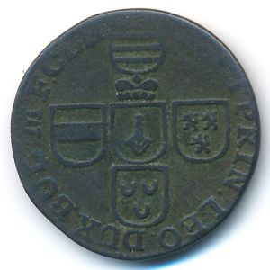 Льеж, 1 лиард (1726–1727 г.)