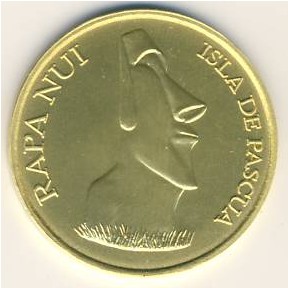 Easter Island., 50000 pesos, 2008