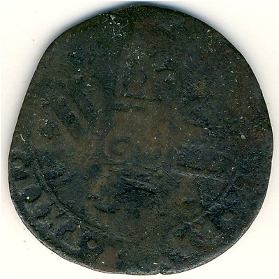 Tournai, 1 liard, 1639–1666