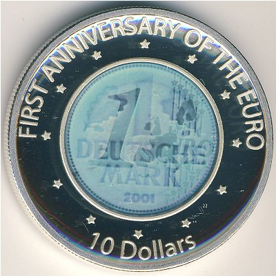 Науру, 10 долларов (2003 г.)