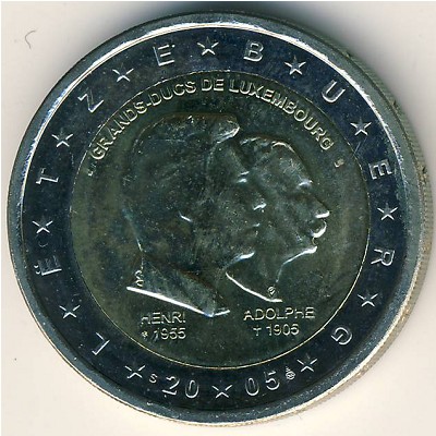 Luxemburg, 2 euro, 2005