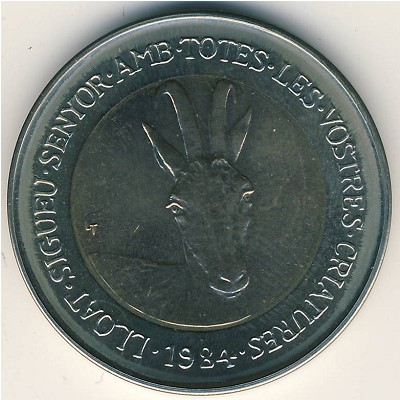 Andorra, 2 diners, 1984