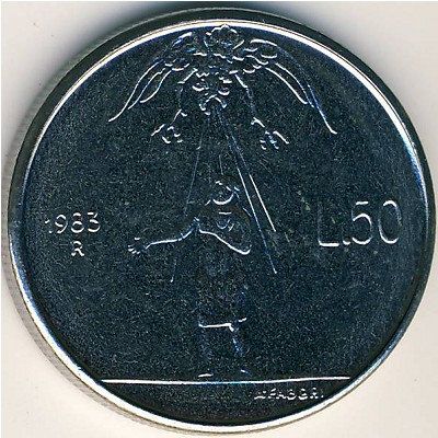 Сан-Марино, 50 лир (1983 г.)