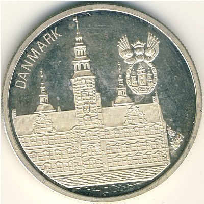 Denmark., 10 euro, 1996