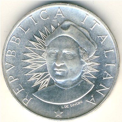Italy, 500 lire, 1991