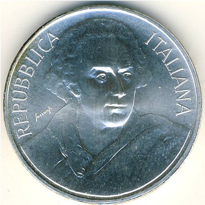 Italy, 1000 lire, 1999