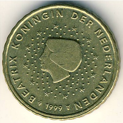Нидерланды, 10 евроцентов (1999–2006 г.)