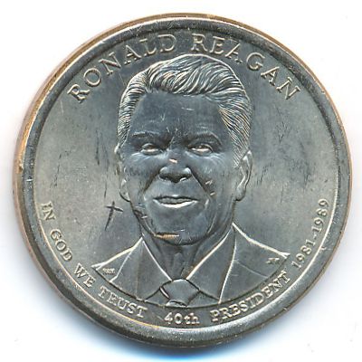 USA, 1 dollar, 2016