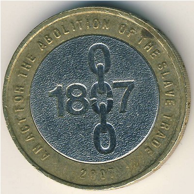 Great Britain, 2 pounds, 2007