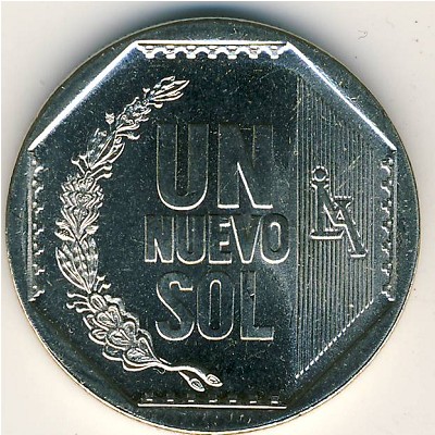 Peru, 1 nuevo sol, 2001–2011