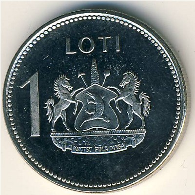 Lesotho, 1 loti, 1998–2016