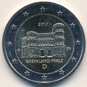 Germany, 2 euro, 2017