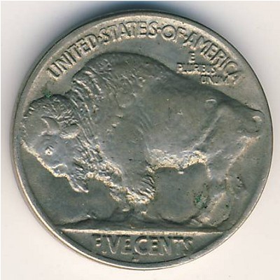 США, 5 центов (1913–1938 г.)