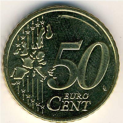 Austria, 50 euro cent, 2002–2007