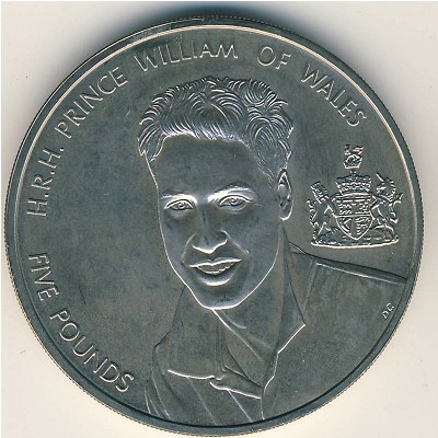 Alderney, 5 pounds, 2003