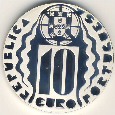 Portugal, 10 euro, 2004