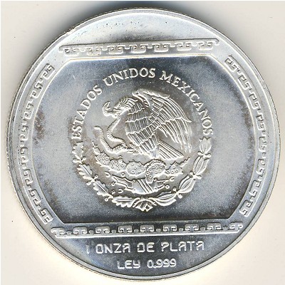 Мексика, 5 новых песо (1993 г.)