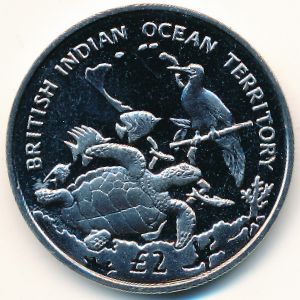 British Indian Ocean Territory, 2 pounds, 2016