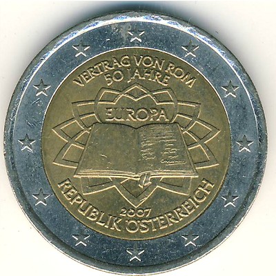 Австрия, 2 евро (2007 г.)