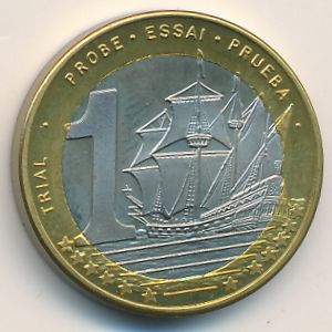 Andorra., 1 euro, 2003