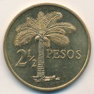 Guinea-Bissau, 2 1/2 pesos, 1977