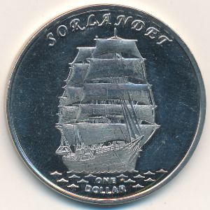 Острова Гилберта., 1 доллар (2017 г.)