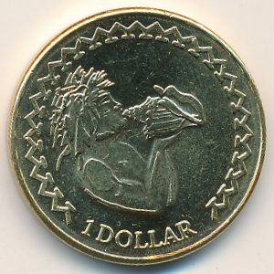 Tokelau, 1 dollar, 2017