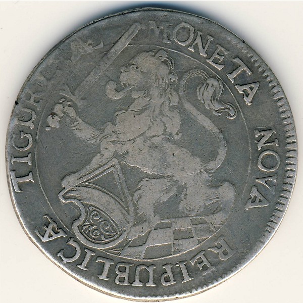 Zurich, 1 thaler, 1661–1665