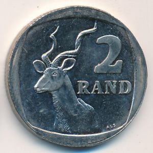 ЮАР, 2 рэнда (2002 г.)